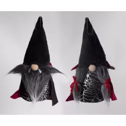  TEXTIL AKASZTÓS ORRMANÓ, FIÚ/LÁNY, PÓKHÁLÓS MINTÁJÚ, FEKETE