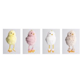 TEXTIL AKASZTÓS CSIBE, LÓGÓ LÁBBAL, BUNDÁS