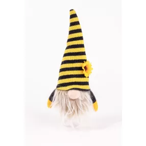   TEXTIL ORRSZAKÁLL, FEKETE/SÁRGA CSÍKOS, MŰANYAG TÁROLÓVAL