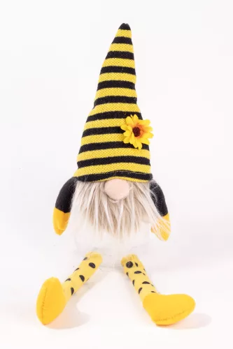 TEXTIL ORRSZAKÁLL, LÓGÓ LÁBBAL, FEKETE/SÁRGA CSÍKOS