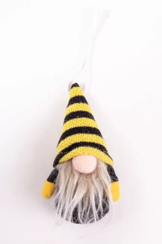 TEXTIL AKASZTÓS ORRSZAKÁLL, FEKETE/SÁRGA CSÍKOS