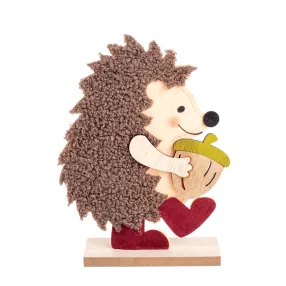 FILC SÜNDISZNÓ FA TALPON, MAKKAL, BARNA