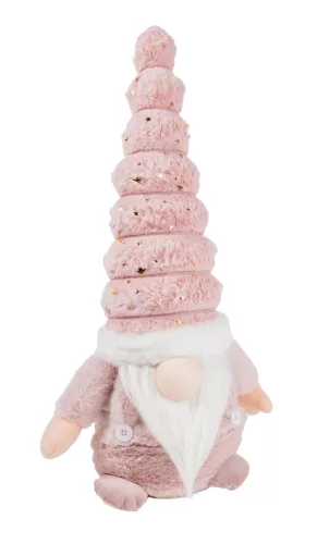 TEXTIL ORRSZAKÁLL ÁLLÓ, RÓZSASZÍN, ARANY FLITTERREL