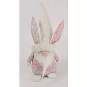 TEXTIL NYÚLSZAKÁLL, RÓZSASZÍN KOCKÁS