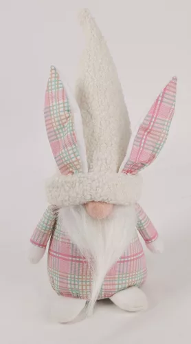 TEXTIL NYÚLSZAKÁLL, RÓZSASZÍN KOCKÁS