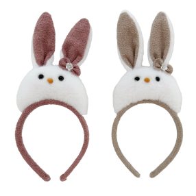 MŰANYAG HAJPÁNT NYÚL FEJJEL, FEHÉR VAGY BARNA