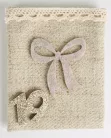 TEXTIL ADVENTI NAPTÁR SZÜTYŐ, 24 NAP, BARNA