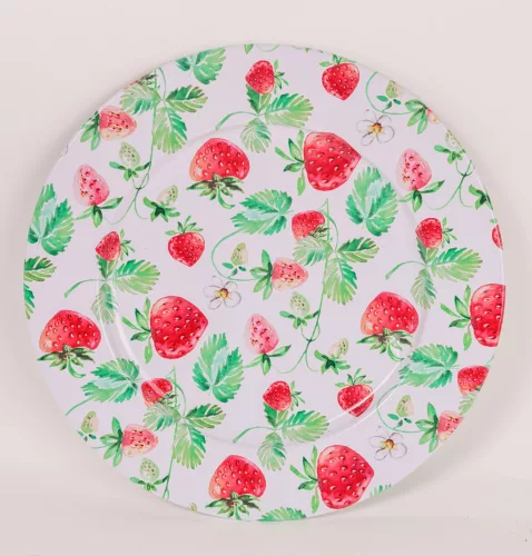 BÁDOG TÁLCA KEREK, EPRES