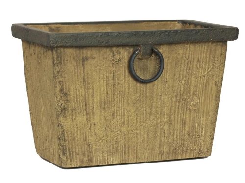KÜLTÉRI KASPÓ, TÉGLA ALAKÚ, FAHATÁSÚ RUSTIC