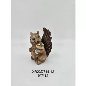 KERÁMIA MÓKUS, GOMBÁVAL, BARNA