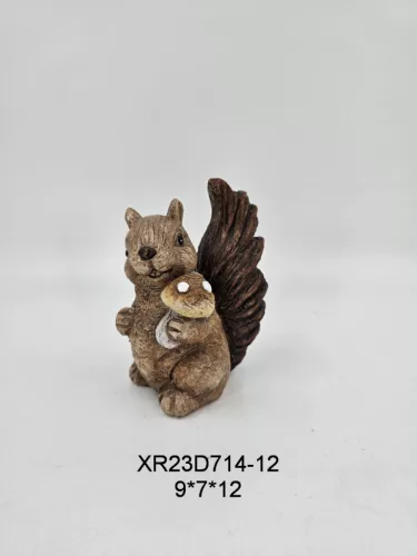 KERÁMIA MÓKUS, GOMBÁVAL, BARNA