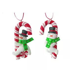 DEKOR AKASZTÓS AGYAG SÉTABOT, HÓEMBERREL