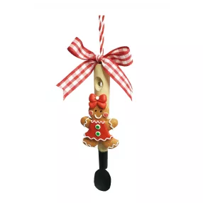 DEKOR AKASZTÓS AGYAG FAKANÁL, MÉZESKALÁCCSAL