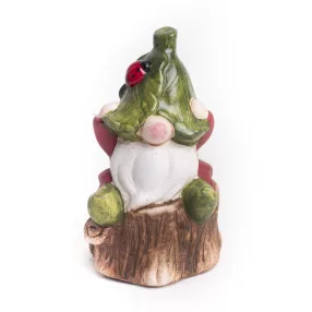 KERÁMIA TÖRPE LEVÉL SAPKÁBAN