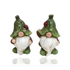 KERÁMIA TÖRPE LEVÉL SAPKÁBAN