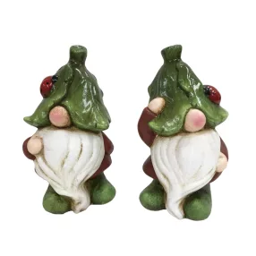 KERÁMIA TÖRPE LEVÉL SAPKÁBAN