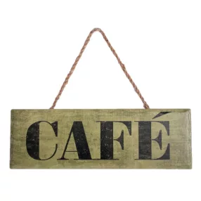 KERÁMIA AKASZTÓS TÁBLA, CAFÉ FELIRATTAL