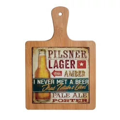 KERÁMIA ÉS BAMBUSZ AKASZTÓS DESZKA, SÖRÖS