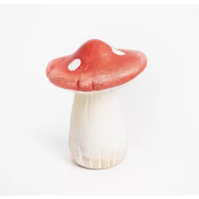 KERÁMIA GOMBA, PÖTTYÖS, NARANCSSÁRGA