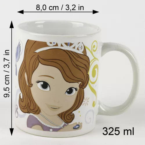 DISNEY KERÁMIA SOFIA BÖGRE DÍSZDOBOZBAN