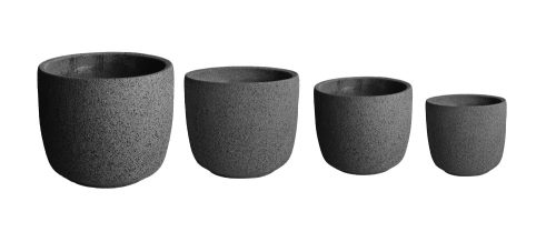 BETON KASPÓ, 4 DARABOS, KEREK ALAKÚ, SZÜRKE