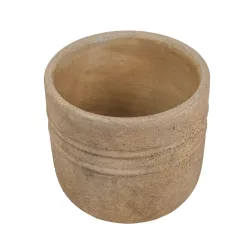 BETON KASPÓ KEREK, 2 VONAL MINTÁS, VINTAGE HOMOK