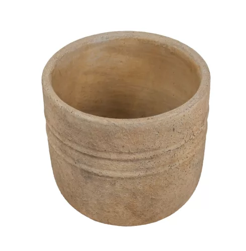 BETON KASPÓ KEREK, 2 VONAL MINTÁS, VINTAGE HOMOK