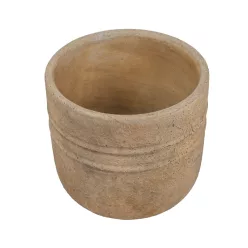 BETON KASPÓ KEREK, 2 VONAL MINTÁS, VINTAGE HOMOK