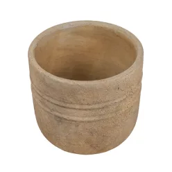 BETON KASPÓ KEREK, 2 VONAL MINTÁS, VINTAGE HOMOK