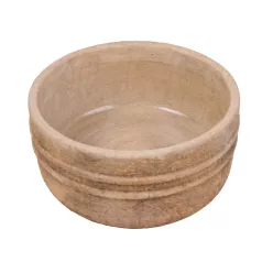 BETON KASPÓ KEREK, 2 VONAL MINTÁS, VINTAGE HOMOK