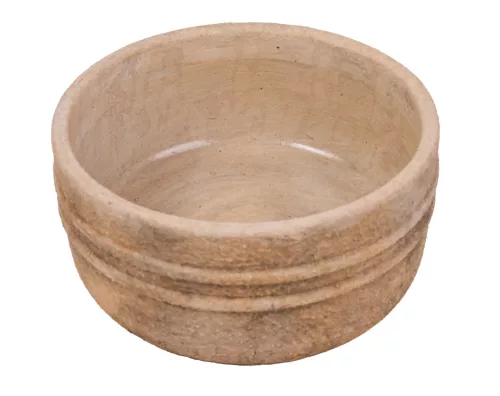 BETON KASPÓ KEREK, 2 VONAL MINTÁS, VINTAGE HOMOK