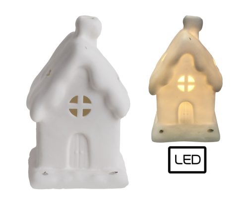 PORCELÁN LEDDEL, HAVASHÁZ FEHÉR