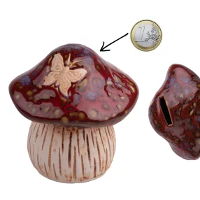 PORCELÁN GOMBA, PERSELY, LEPKÉVEL, PIROS