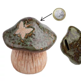 PORCELÁN GOMBA, PERSELY, LEPKÉVEL, ZÖLD