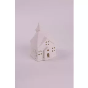 PORCELÁN LED TEMPLOM, FEHÉR