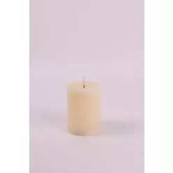 LEDES WAX GYERTYA, LÁNGEFFEKTTEL, KRÉM
