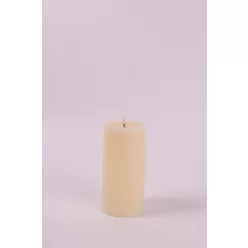 LEDES WAX GYERTYA, LÁNGEFFEKTTEL, KRÉM