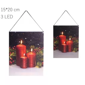 KÉP+3LED AK.3PIR.GYERT15*20
