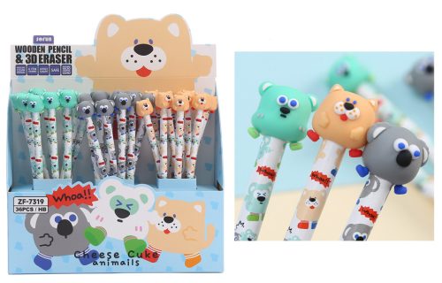 CERUZA 3D RADÍRRAL, CUKI SAJTOS ÁLLATOK, HB