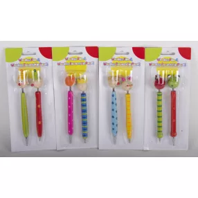 FA TOLL ÉS ROTRING SZETT, 2 DARABOS, FIGURAFEJES