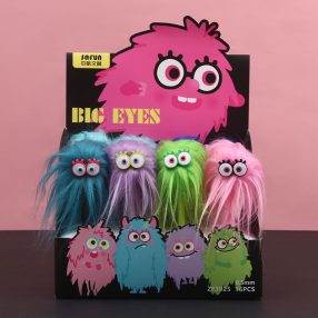 ZSELÉTOLL, NAGY SZEMŰ, SZŐRÖS SZÖRNY, 6 FÉLE SZÍNBEN