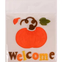 ABLAKZSELÉ TÖK, WELCOME FELIRAT