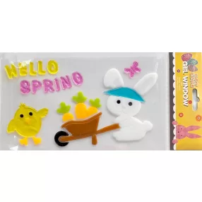   ABLAKZSELÉ, HELLO SPRING FELIRAT, NÍÚL ÉS CSIBE, TALICSKA RÉPÁVAL