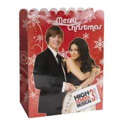   DISNEY PAPÍRTASAK HIGH SCHOOL MUSICAL 3 MERRY CHRISTMAS FELIRAT, PIROS