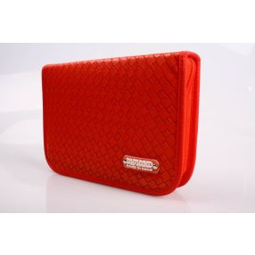 TOLLTARTÓ, 2 KIHAJTÓS, KOCKÁS, PIROS