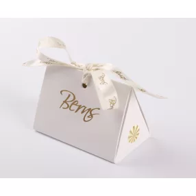 BERNS DÍSZDOBOZ FEHÉR-ARANY S 8*5,5CM