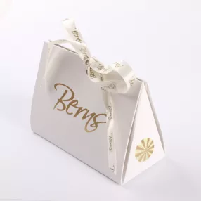 BERNS BAG FEHÉR-ARANY 11*8CM