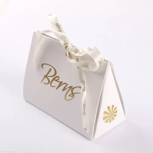 BERNS BAG FEHÉR-ARANY 11*8CM