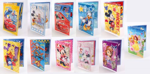 DISNEY KÉPESLAP 3D 12S   DD