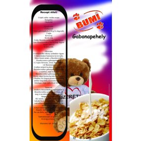 PAPÍRDOBOZ ITALOS, TEJESDOBOZ ALAKÚ, GABONAPEHELY FELIRAT